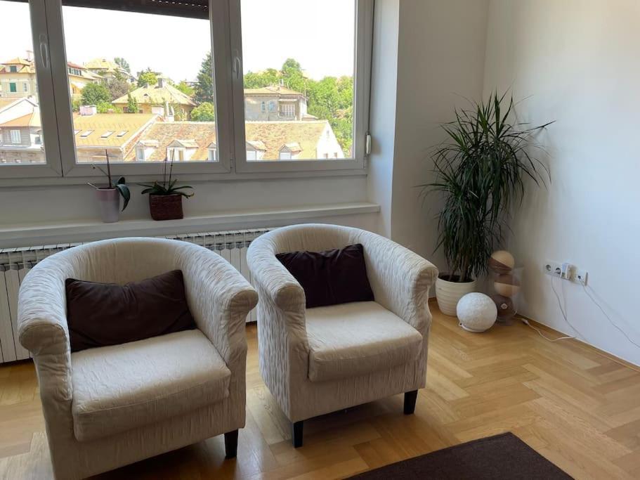 Spacious 3Br/2Bt Apartment With A/C In City Center Zagreb Exteriör bild